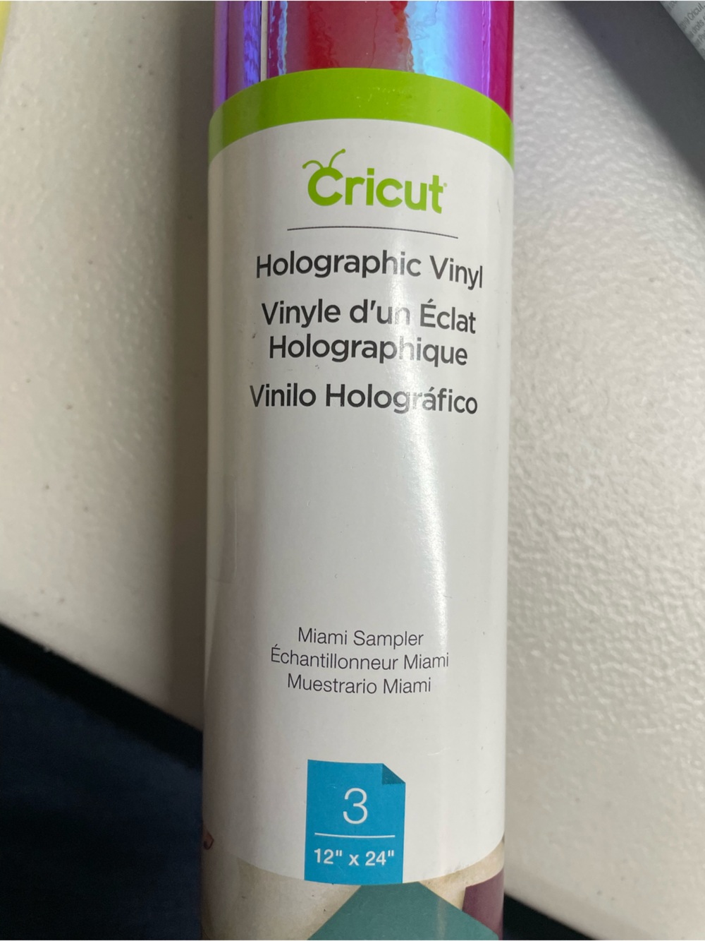 Cricut (4) The Paper Studio (4)
crafting vinyls rolls Holographic, glitter - Picture 7 of 12